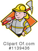 Fireman Clipart #1139436 by patrimonio