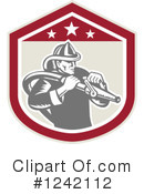 Fireman Clipart #1242112 by patrimonio