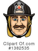 Fireman Clipart #1382535 by Vector Tradition SM
