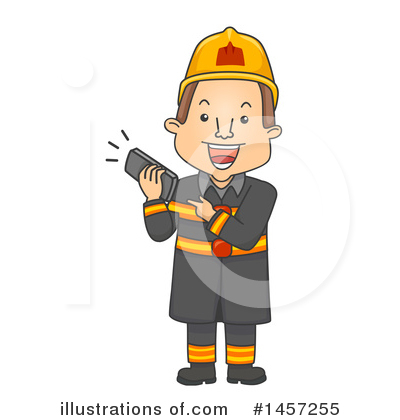 Firefighter Clipart #1457255 by BNP Design Studio