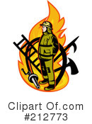 Fireman Clipart #212773 by patrimonio
