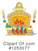 Fireplace Clipart #1253077 by Alex Bannykh