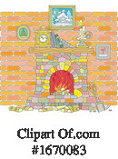 Fireplace Clipart #1670083 by Alex Bannykh