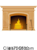 Fireplace Clipart #1736680 by Vector Tradition SM