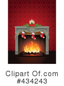 Fireplace Clipart #434243 by Eugene