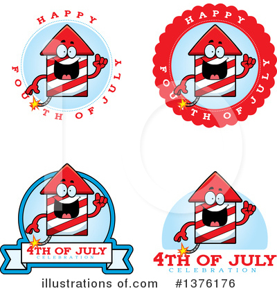 Royalty-Free (RF) Firework Clipart Illustration by Cory Thoman - Stock Sample #1376176