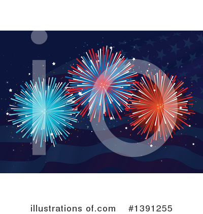 Royalty-Free (RF) Firework Clipart Illustration by Pushkin - Stock Sample #1391255