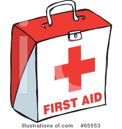 Royalty-Free (RF) First Aid Clipart Illustration by Dennis Holmes Designs - Stock Sample #65553