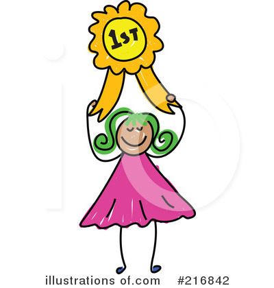 Royalty-Free (RF) First Place Clipart Illustration by Prawny - Stock Sample #216842