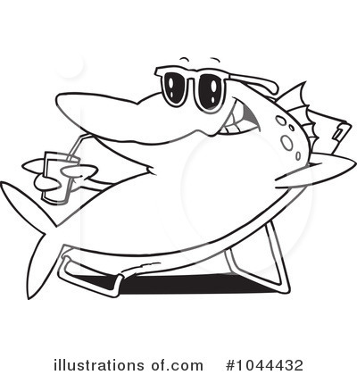 Royalty-Free (RF) Fish Clipart Illustration by toonaday - Stock Sample #1044432