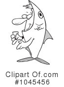 Fish Clipart #1045456 by toonaday