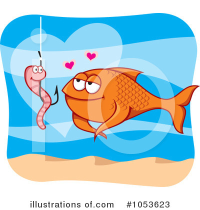 Goldfish Clipart #1053623 by Any Vector