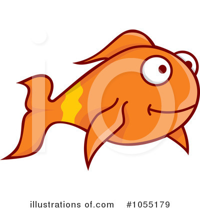 Goldfish Clipart #1055179 by Any Vector