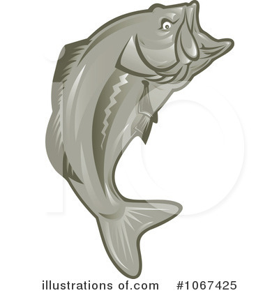 Royalty-Free (RF) Fish Clipart Illustration by patrimonio - Stock Sample #1067425