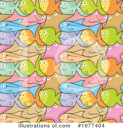 Royalty-Free (RF) Fish Clipart Illustration by Any Vector - Stock Sample #1077404