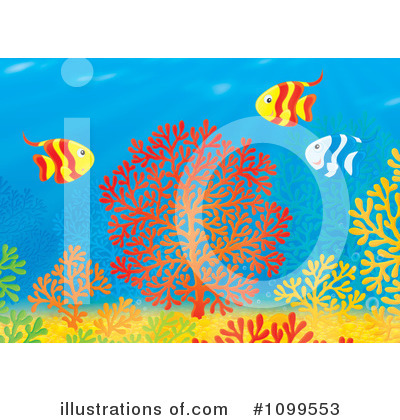 Royalty-Free (RF) Fish Clipart Illustration by Alex Bannykh - Stock Sample #1099553