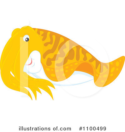 Royalty-Free (RF) Fish Clipart Illustration by Alex Bannykh - Stock Sample #1100499