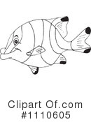 Fish Clipart #1110605 by Dennis Holmes Designs