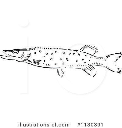 Royalty-Free (RF) Fish Clipart Illustration by Prawny Vintage - Stock Sample #1130391