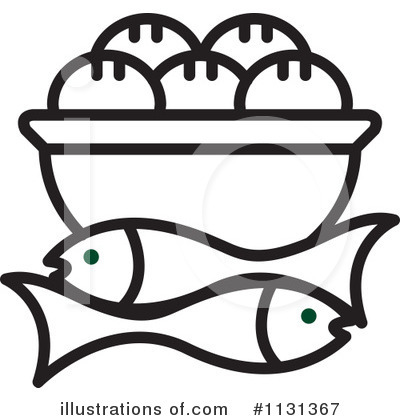 Royalty-Free (RF) Fish Clipart Illustration by Lal Perera - Stock Sample #1131367