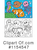 Fish Clipart #1154547 by visekart