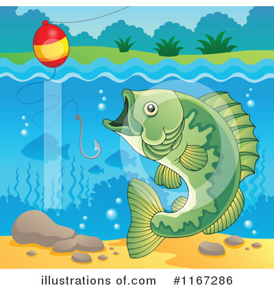 Bass Fish Clipart #1167286 by visekart