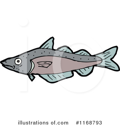 Royalty-Free (RF) Fish Clipart Illustration by lineartestpilot - Stock Sample #1168793