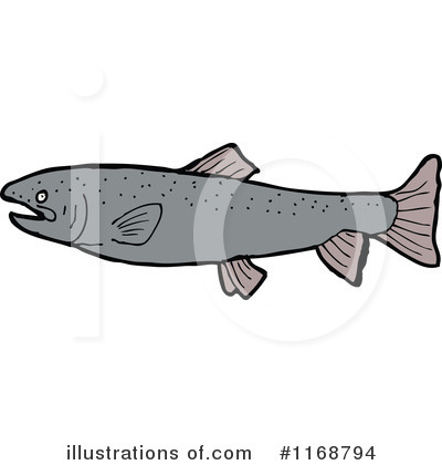 Royalty-Free (RF) Fish Clipart Illustration by lineartestpilot - Stock Sample #1168794