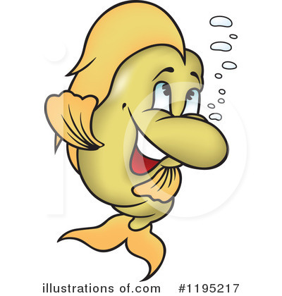 Royalty-Free (RF) Fish Clipart Illustration by dero - Stock Sample #1195217