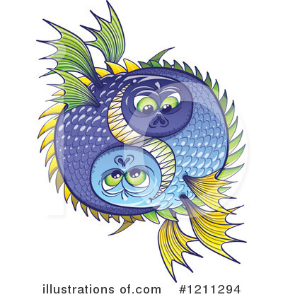 Royalty-Free (RF) Fish Clipart Illustration by Zooco - Stock Sample #1211294