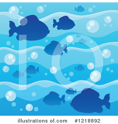Royalty-Free (RF) Fish Clipart Illustration by visekart - Stock Sample #1218892
