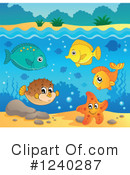 Fish Clipart #1240287 by visekart