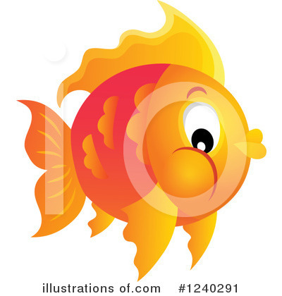 Royalty-Free (RF) Fish Clipart Illustration by visekart - Stock Sample #1240291
