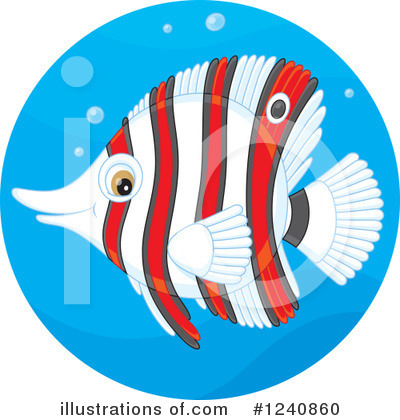 Royalty-Free (RF) Fish Clipart Illustration by Alex Bannykh - Stock Sample #1240860