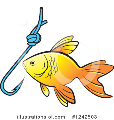 Royalty-Free (RF) Fish Clipart Illustration by Lal Perera - Stock Sample #1242503