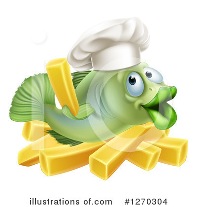 Fish Clipart #1270304 by AtStockIllustration