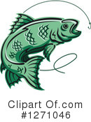 Fish Clipart #1271046 by Vector Tradition SM