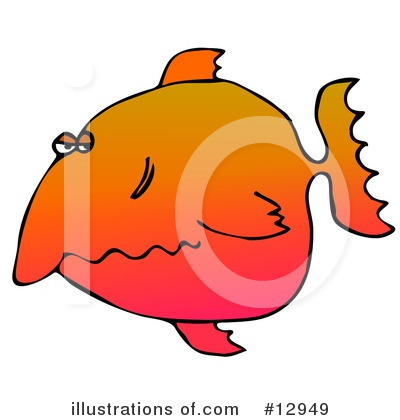 Royalty-Free (RF) Fish Clipart Illustration by djart - Stock Sample #12949