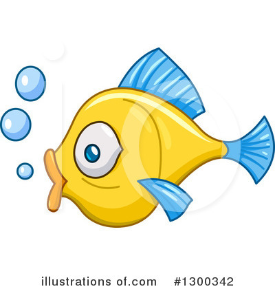 Royalty-Free (RF) Fish Clipart Illustration by yayayoyo - Stock Sample #1300342