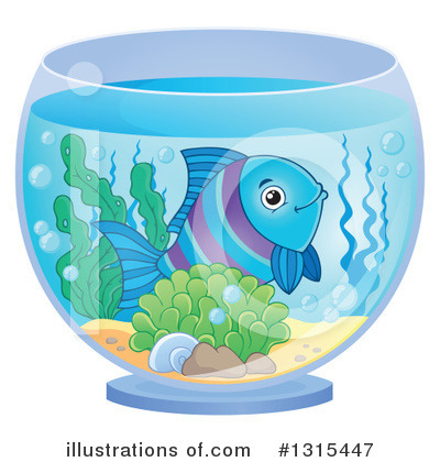 Royalty-Free (RF) Fish Clipart Illustration by visekart - Stock Sample #1315447