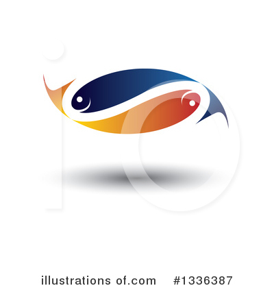 Royalty-Free (RF) Fish Clipart Illustration by ColorMagic - Stock Sample #1336387