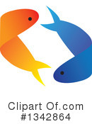 Fish Clipart #1342864 by ColorMagic
