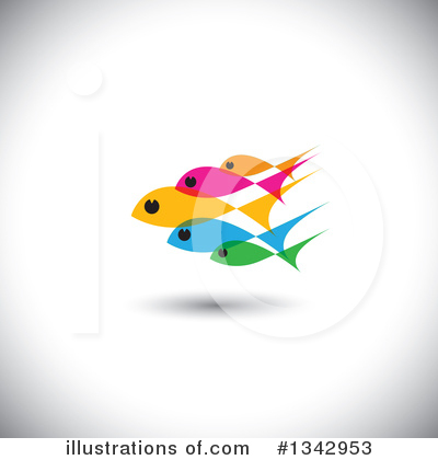 Royalty-Free (RF) Fish Clipart Illustration by ColorMagic - Stock Sample #1342953
