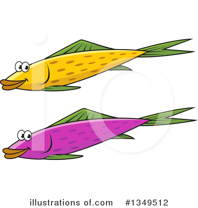 Royalty-Free (RF) Fish Clipart Illustration by Vector Tradition SM - Stock Sample #1349512