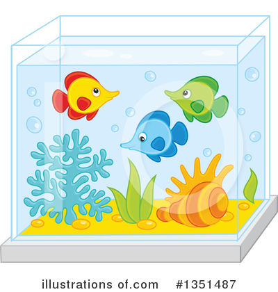 Royalty-Free (RF) Fish Clipart Illustration by Alex Bannykh - Stock Sample #1351487