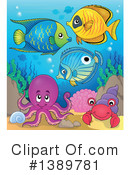 Fish Clipart #1389781 by visekart