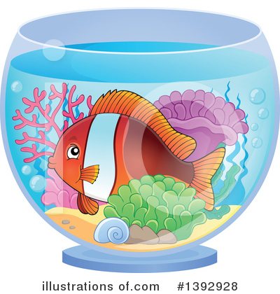 Clown Fish Clipart #1392928 by visekart