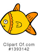 Fish Clipart #1393142 by lineartestpilot