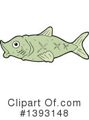 Fish Clipart #1393148 by lineartestpilot