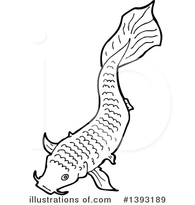 Koi Clipart #1393189 by lineartestpilot